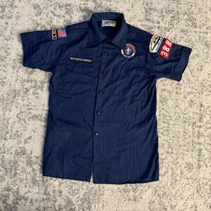 Youth Large Navy Boyscouts of America Uniform.